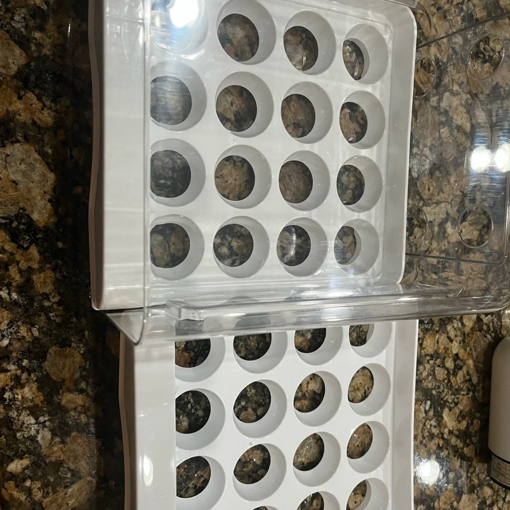 32-slot Stackable Compact Egg Organizer